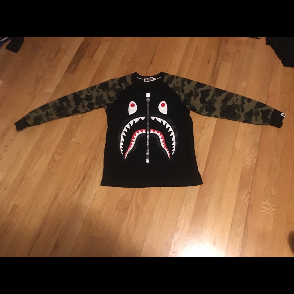 Bape camouflage tee shirt
